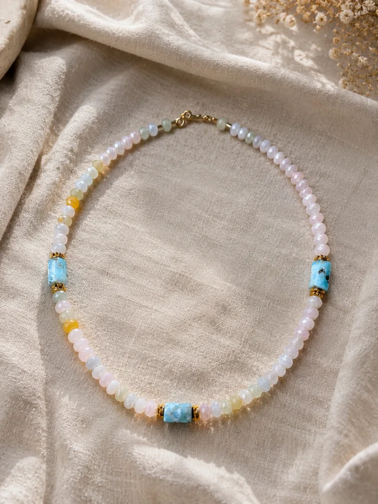 Collier Morganite