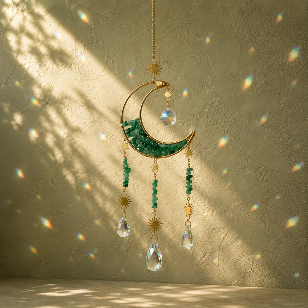 Attrape-soleil Lune Mystique Aventurine