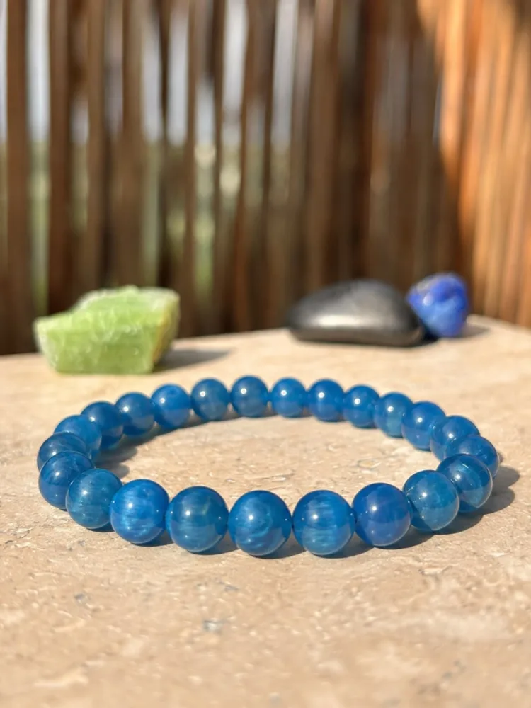 Bracelet en Apatite