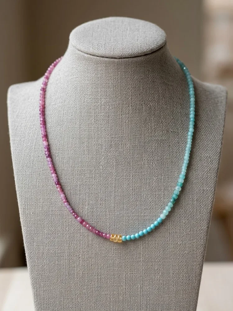 Collier Rose des Mers