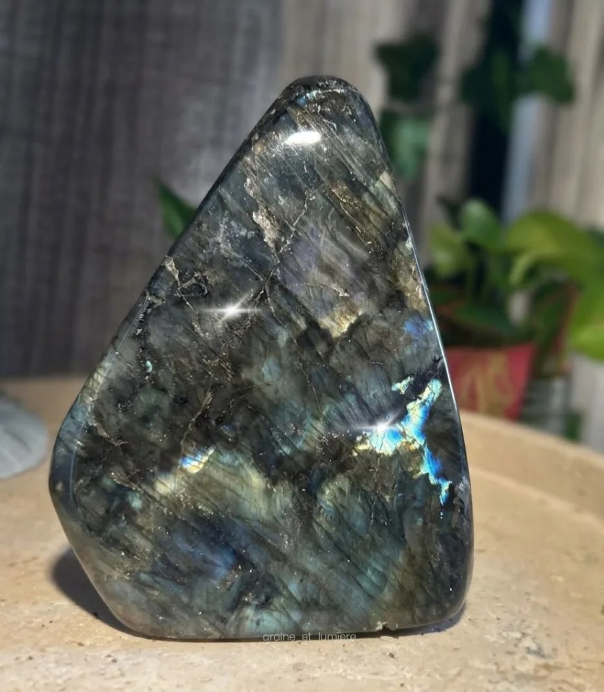 Forme libre de Labradorite